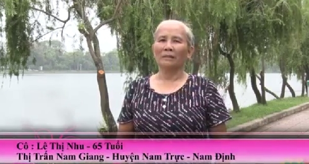 Cô Nhu - 65 tuổi Khỏi nóng trong, chảy máu cam 20 năm 